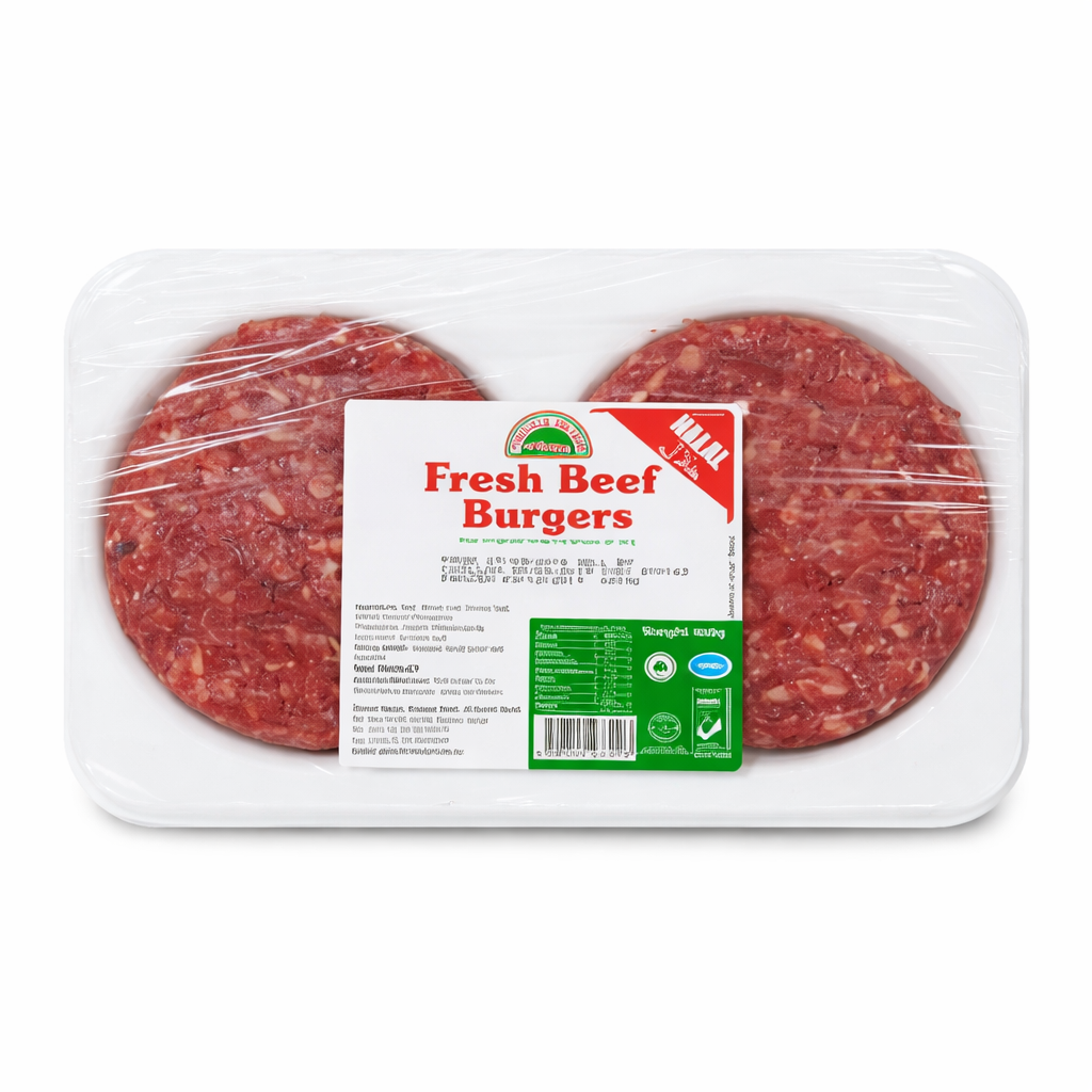 Choice Meat Fresh Beef Burger 400G